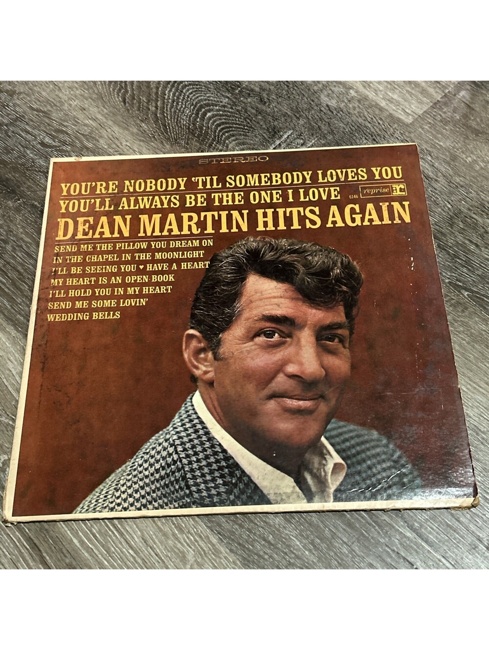 Dean Martin– Dean Martin Hits Again - 1965 Reprise R 6146 Mono Jazz/Pop Vinyl LP